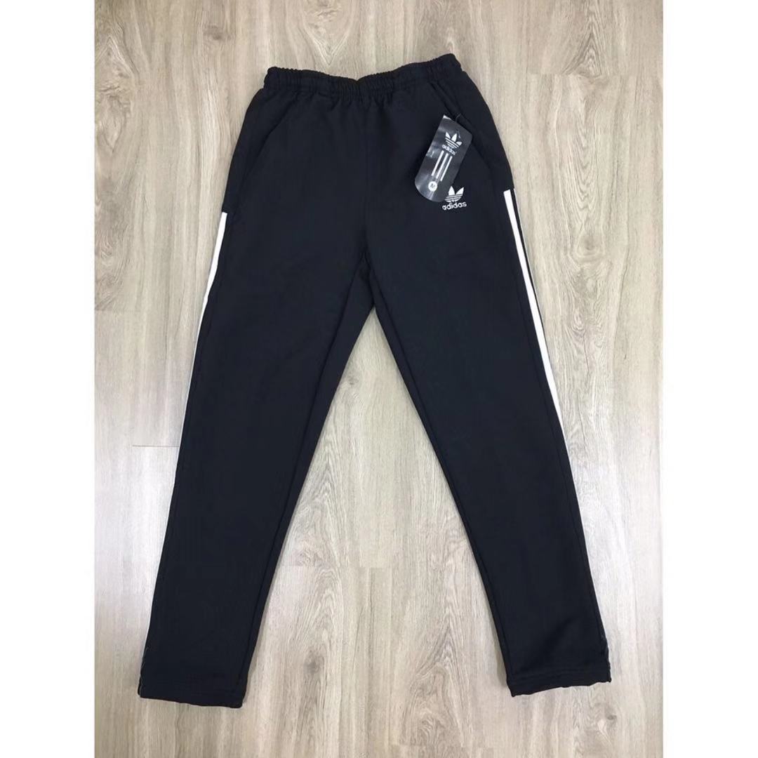 (BLACK M)A.didas Performance Unisex Pants Sportswear